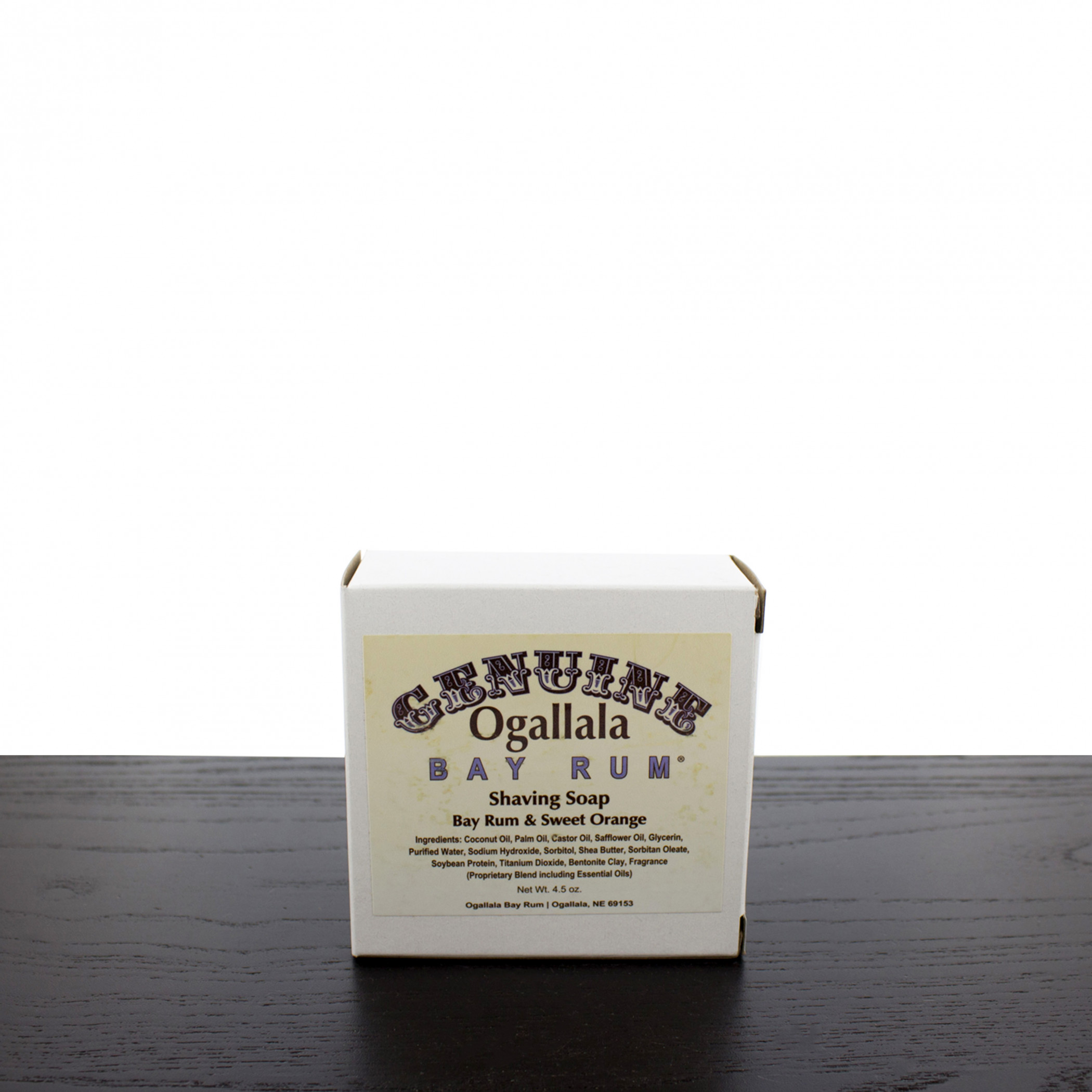 Product image 0 for Ogallala Bay Rum and Orange Shaving Soap
